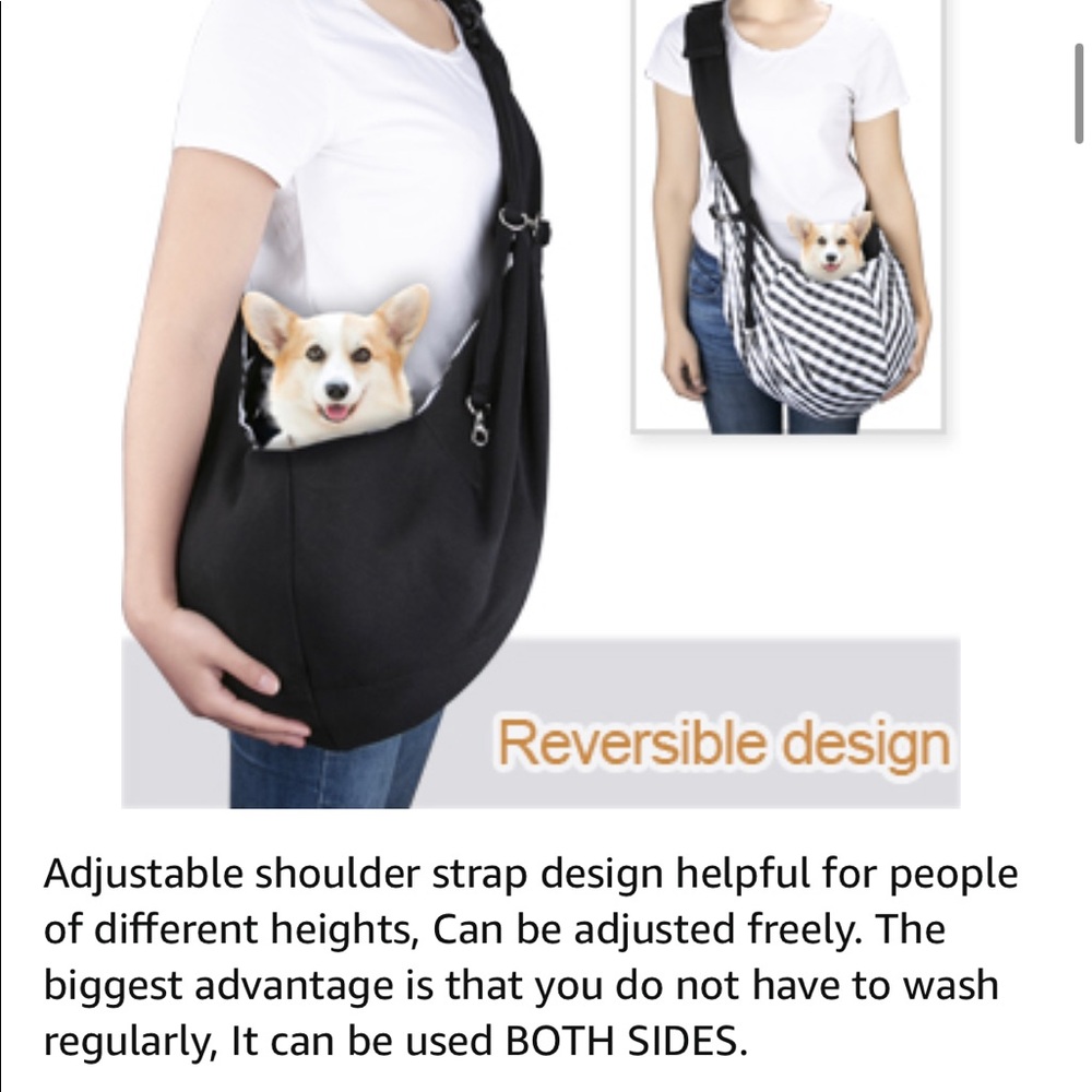 Jekeno small dog/cat sling